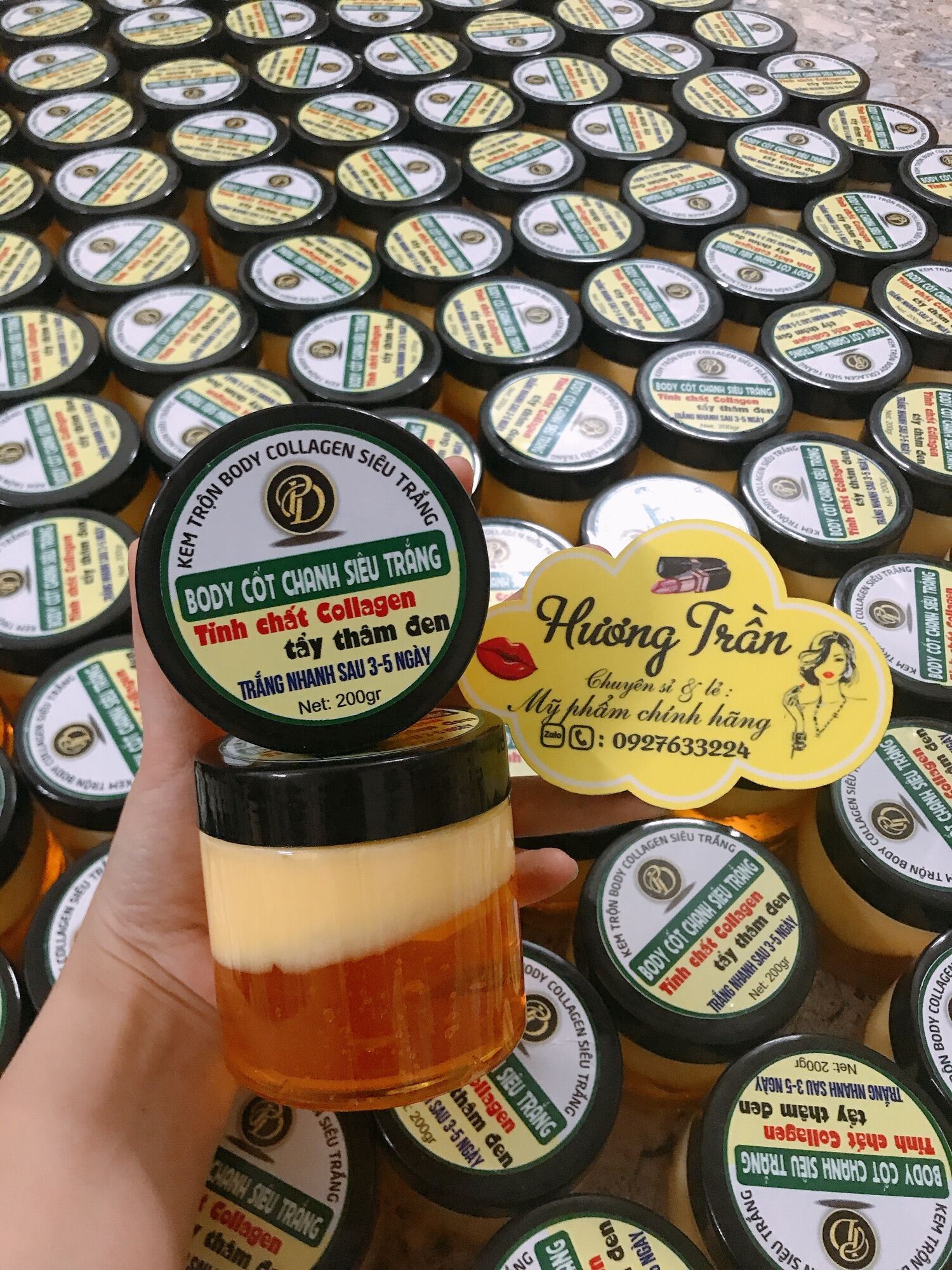 [Tặng thìa] Kem Body Cốt Ủ body siêu trắng- Cốt ủ Thái Lan phương đông Khử Thâm