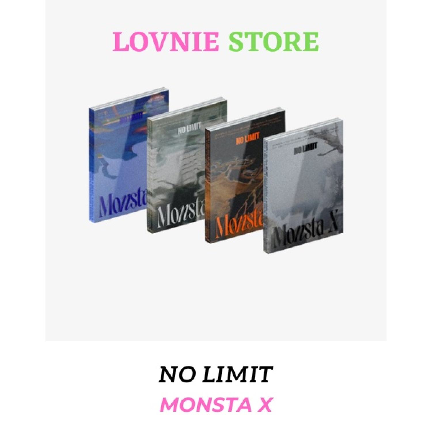 Album ảnh NO LIMIT - MONSTA X nguyên seal