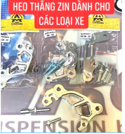 PADS dùng Heo dầu Zin ex135 ex150  đi đĩa 245 - 260 - 267 mm  gắn phuộc winner / win X