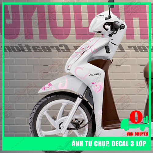 ️️🎨 HÌNH TỰ CHỤP ️️🎨 Tem Trùm Vision Hồng Trắng ️🎨 Tem Vision Hello Kitty ️🎨 Decal Vision Giá Rẻ ️🎨
