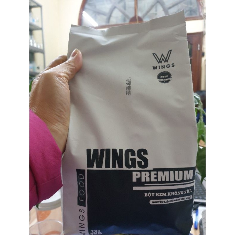 Bột sữa Wings gói 1kg - bột sữa béo tôn vị trà