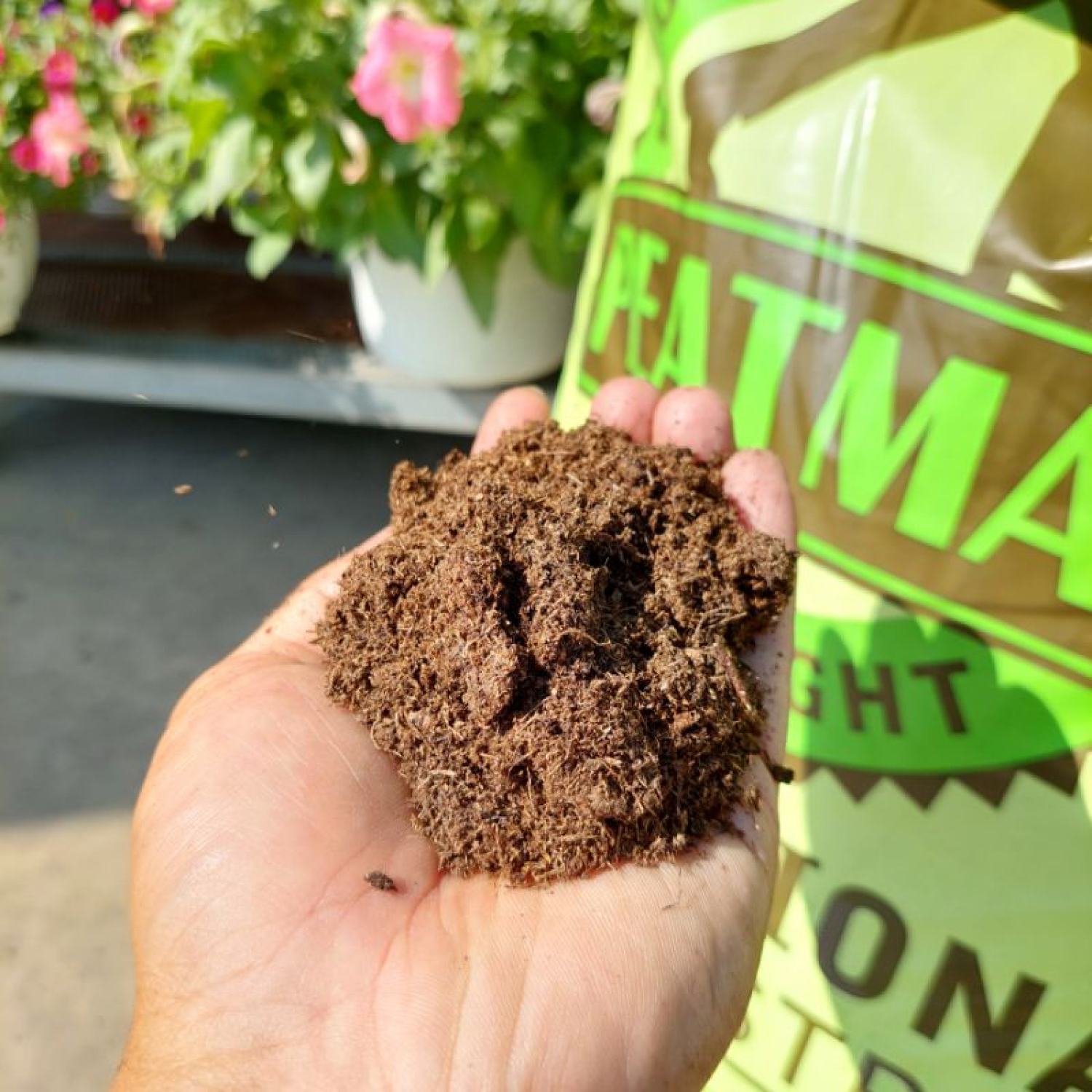 Peat moss 100gram, thành phần giá thể ươm giống, trộn đất