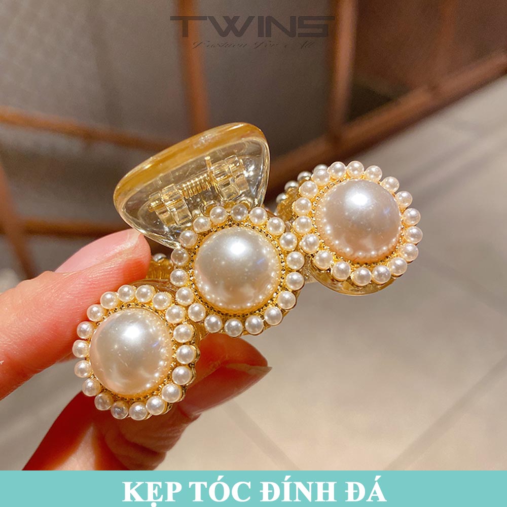 Kẹp tóc đính đá sang trọng phong cách Hàn Quốc cho nữ SK205