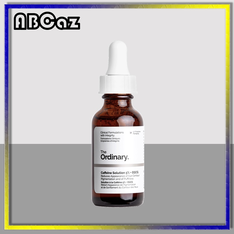 ✻❧ [HCM]The Ordinary Caffein Solution 5 EGCG Hàng chính hãng tinh chất giảm quầng thâm bọng mắt chống lão hoá Serum Mắt -30ml Chống lão hóa Dưỡng trắng làm đều màu da Giảm thâm quầng mắt Giảm túi mắt Giảm bọng mắt