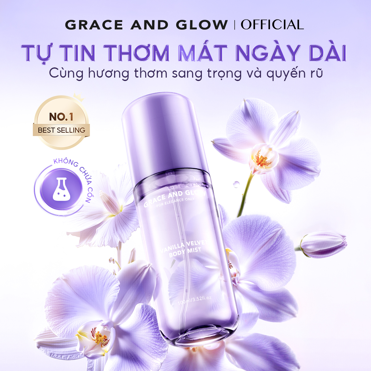 Xịt thơm Body Mist Black Opium Grace and Glow 100ml nước hoa thơm lâu 