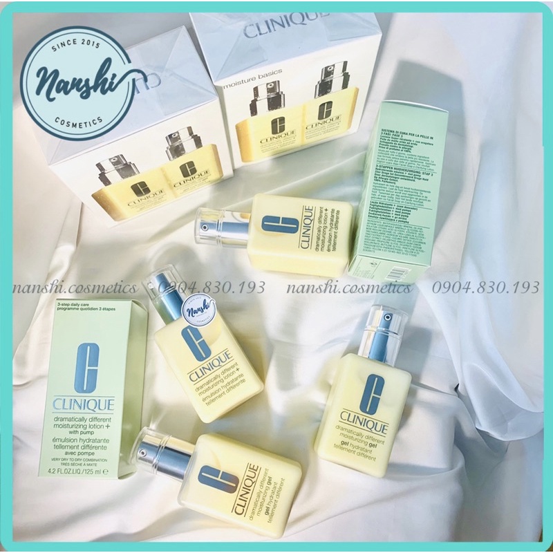 /Kem Dưỡng Ẩm Clinique Dramatically Different Moisturizing Gel/ Lotion+ 125ml nanshi.cosmetics