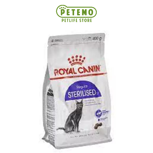 Hạt cho mèo Royal Canin Sterilised Thức ăn Hạt cho mèo triệt sản 400g Petemo Pet Shop