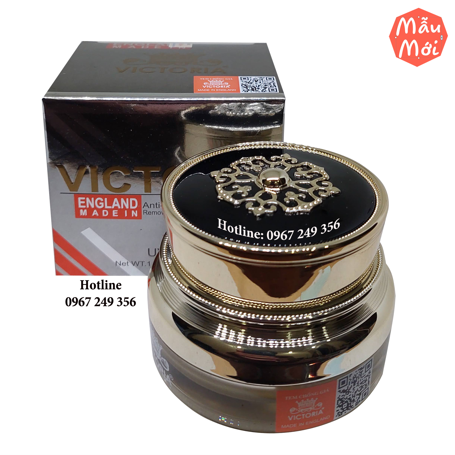 Kem Dưỡng Trắng Da Cao Cấp VICTORIA 50g