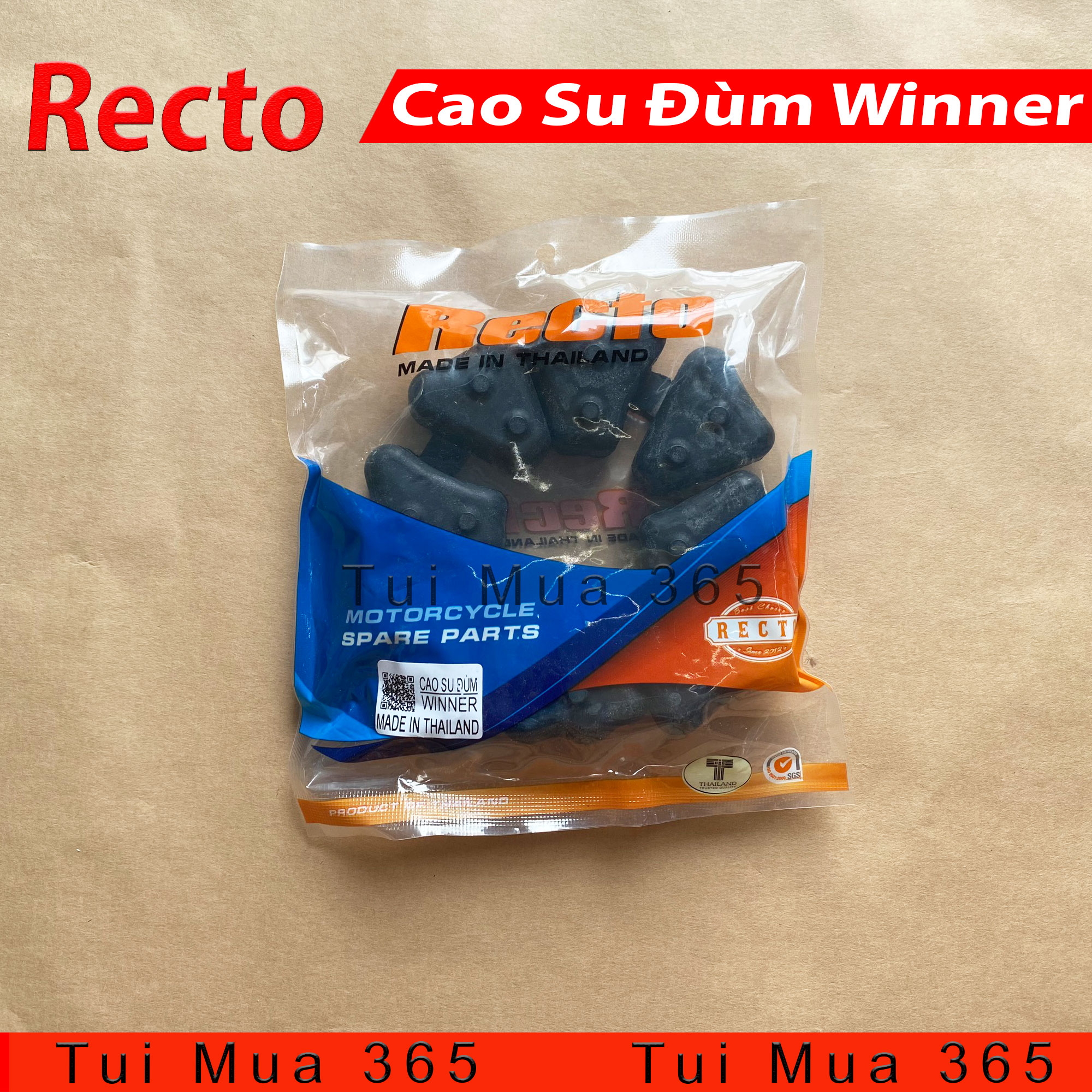 Cao su đùm Recto cho Winner 150 - Made in Thailan