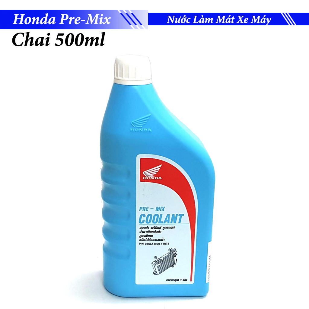 Nước làm mát xe máy Honda Pre-mix Chai 500ml