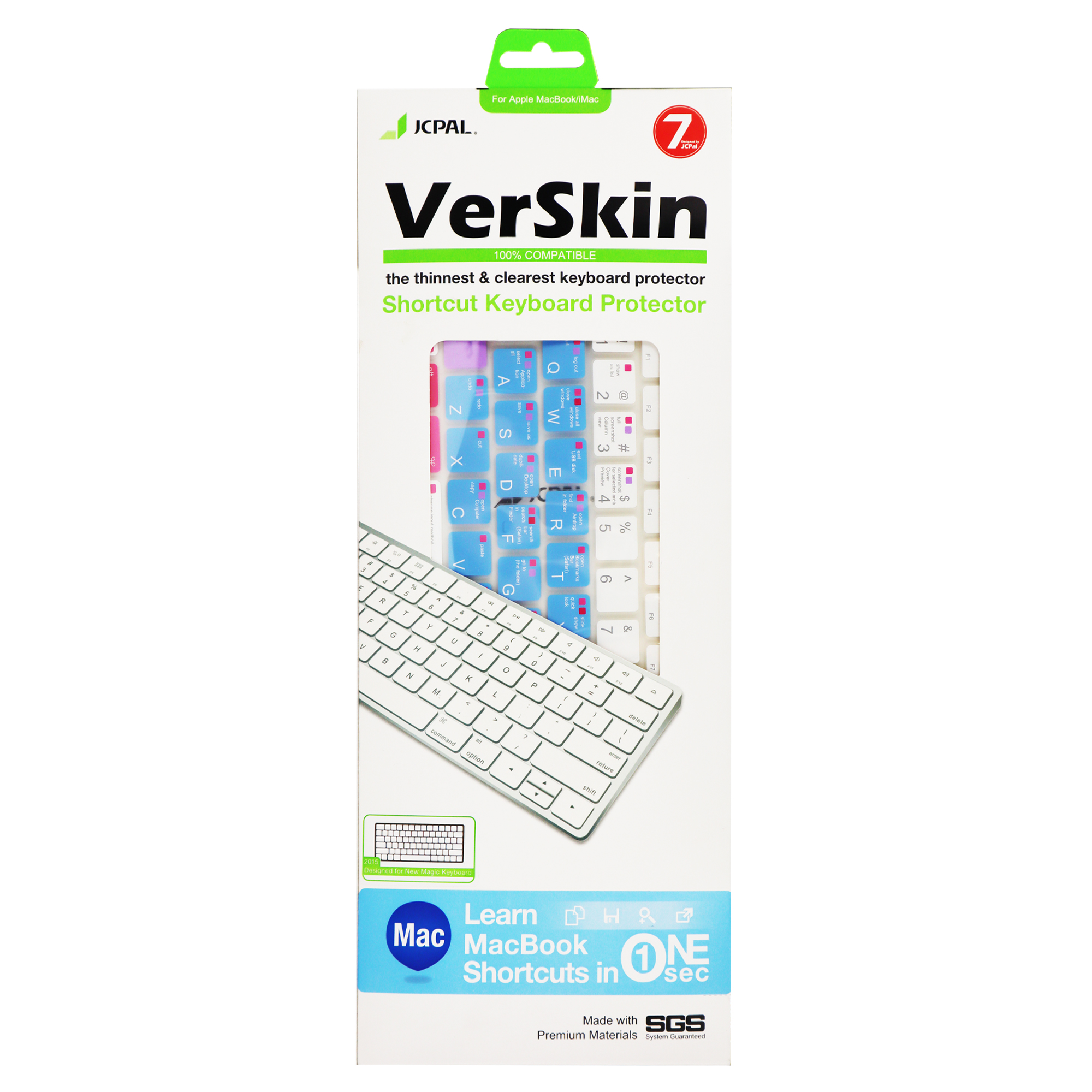 Phủ phím jcpal verskin learn for imac