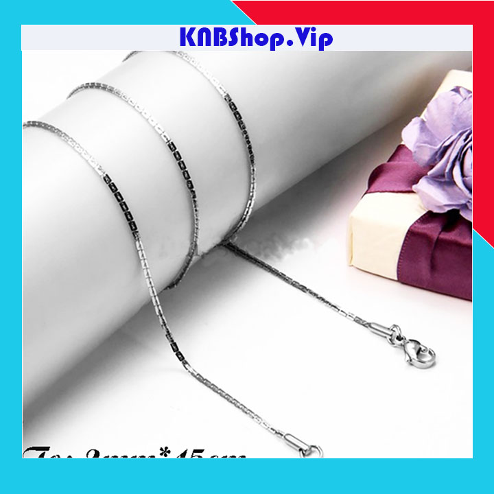 DÂY CHUYỀN NỮ KIỂU XƯƠNG CÁ INOX KHÔNG ĐEN - độc đáo, cá tính - đẹp, không đen, không gỉ