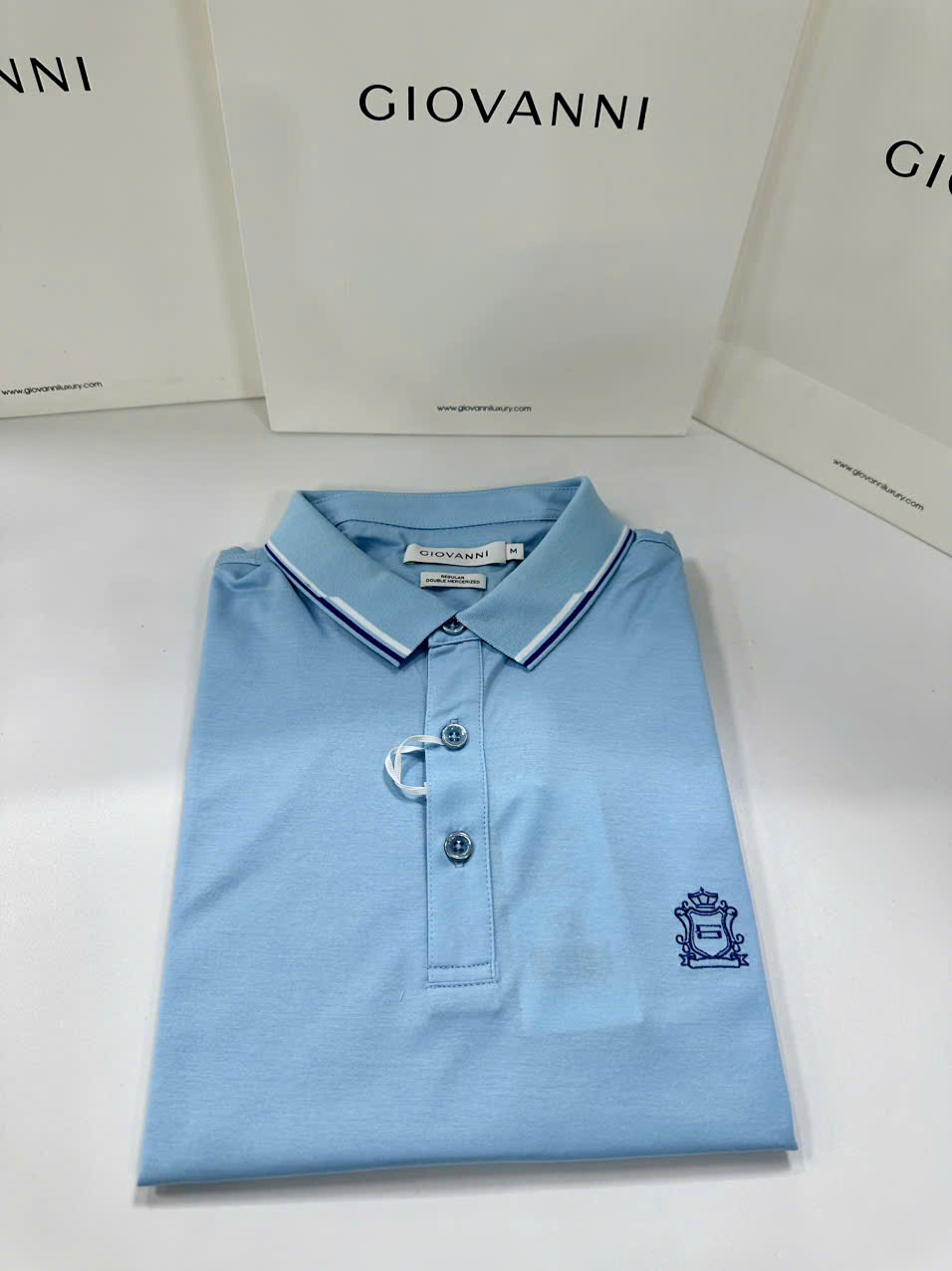 Áo Polo Nam Cộc Tay GIOVANNI GPL0151-1