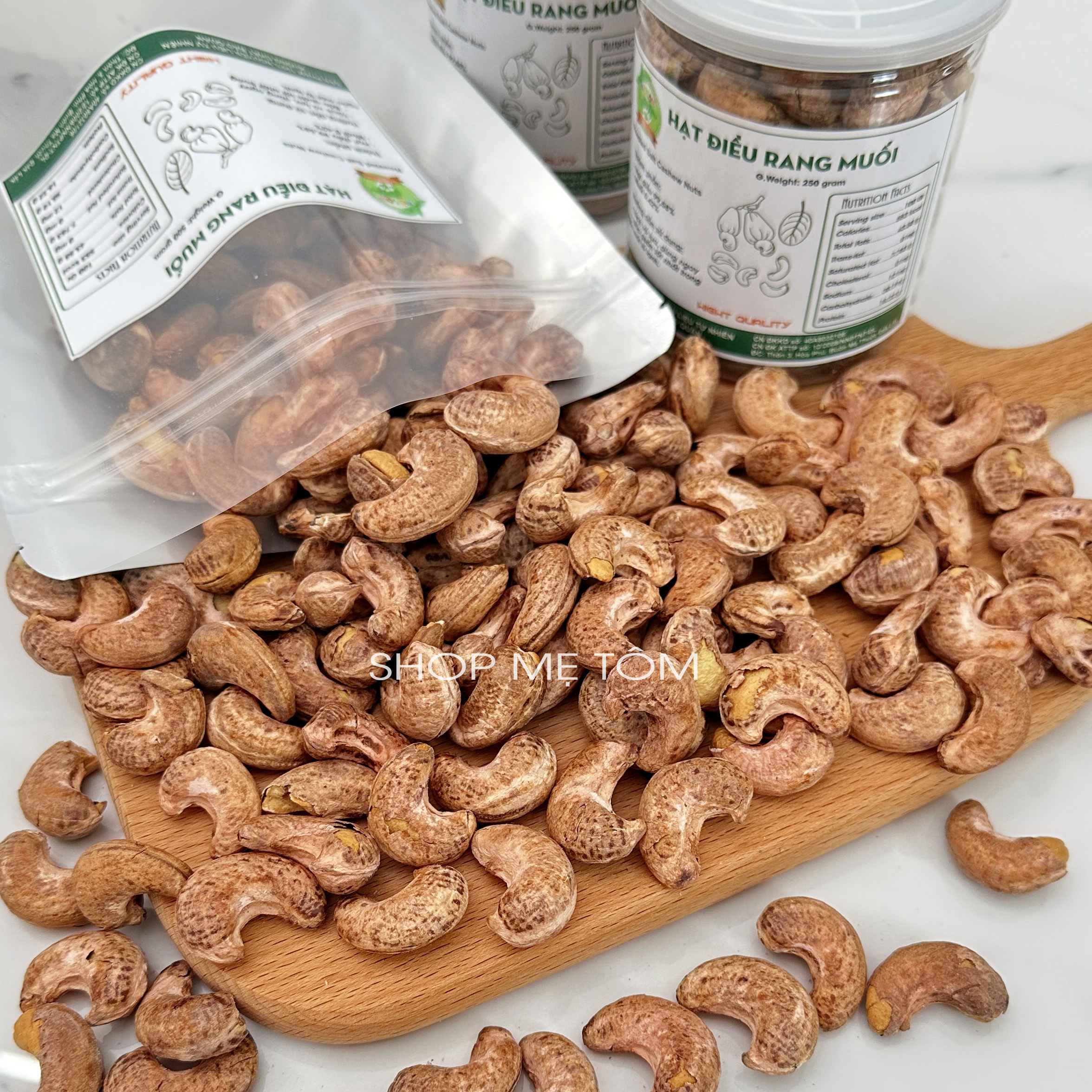 HẠT ĐIỀU RANG MUỐI ĐĂKLĂK NGUYÊN LỤA LOẠI 1