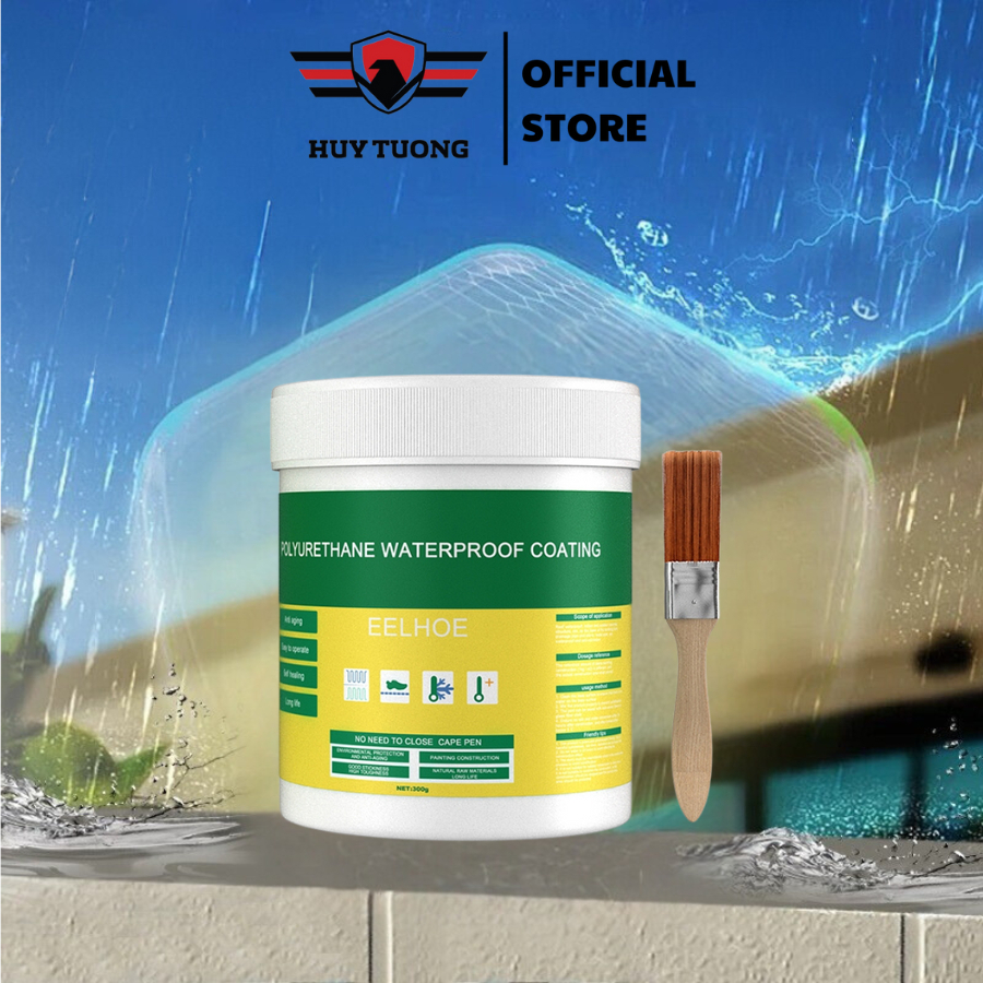 Keo chống thấm trong suốt sửa chữa các vết nứt trên bề mặt, keo quét chống thấm nước hộp