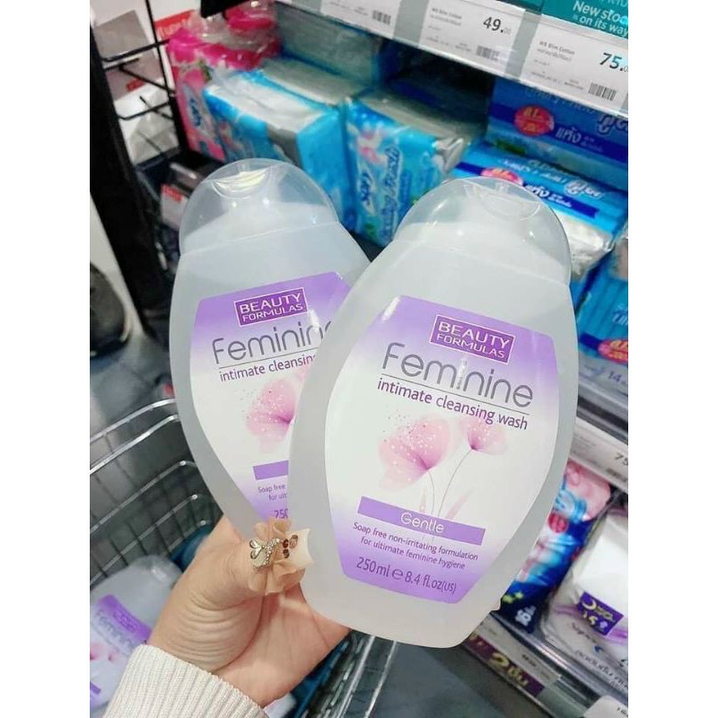 Dung dịch vệ sinh phụ nữ Feminine thái lan chính hãng 250ml