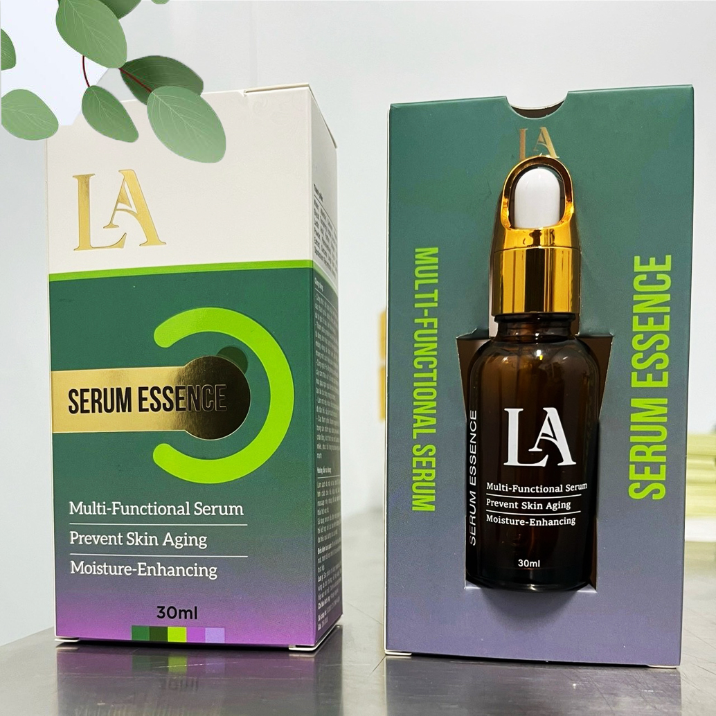 Serum la essence 30ml, spf 30 - nâng cơ, săn da, căng bóng da, chống lão hóa da, dưỡng trắng, mờ nếp nhăn, se khít lcl