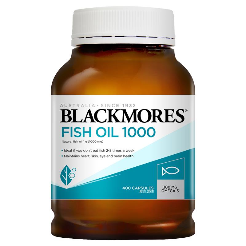 Dầu cá úc blackmores 400 viên - dầu cá blm