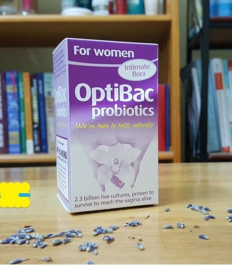 Men vi sinh OptiBac Probiotics Tím - Anh