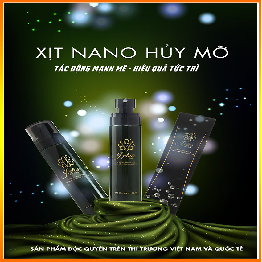 Xịt tan mỡ Nano JPlus