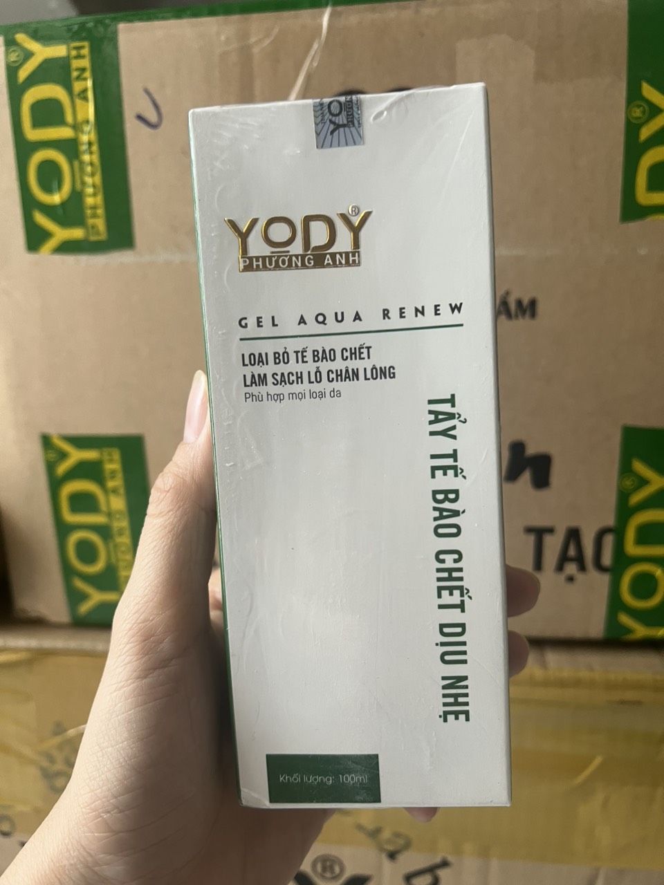 Tẩy da chết dịu nhẹ phương anh