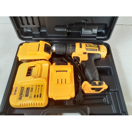 Máy khoan pin Maxwalt 24V lõi đồng