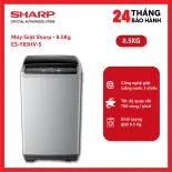 [FreeSHIP COD + Lắp Hà Nội] Máy giặt Sharp 8.5kg ES-Y85HV-S