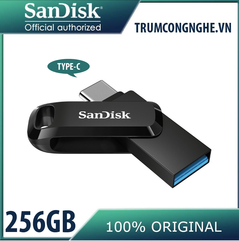 USB OTG 3.1 Gen 1 SanDisk 32GB 64GB 128GB 256GB SDDDC3 Ultra Dual Drive Go USB Type-C upto 150MB/s Tốc Độ Cao