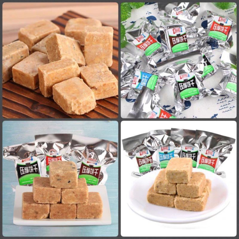 500g lương khô mini mix vị ca cao sữa đậu phộng mè đen