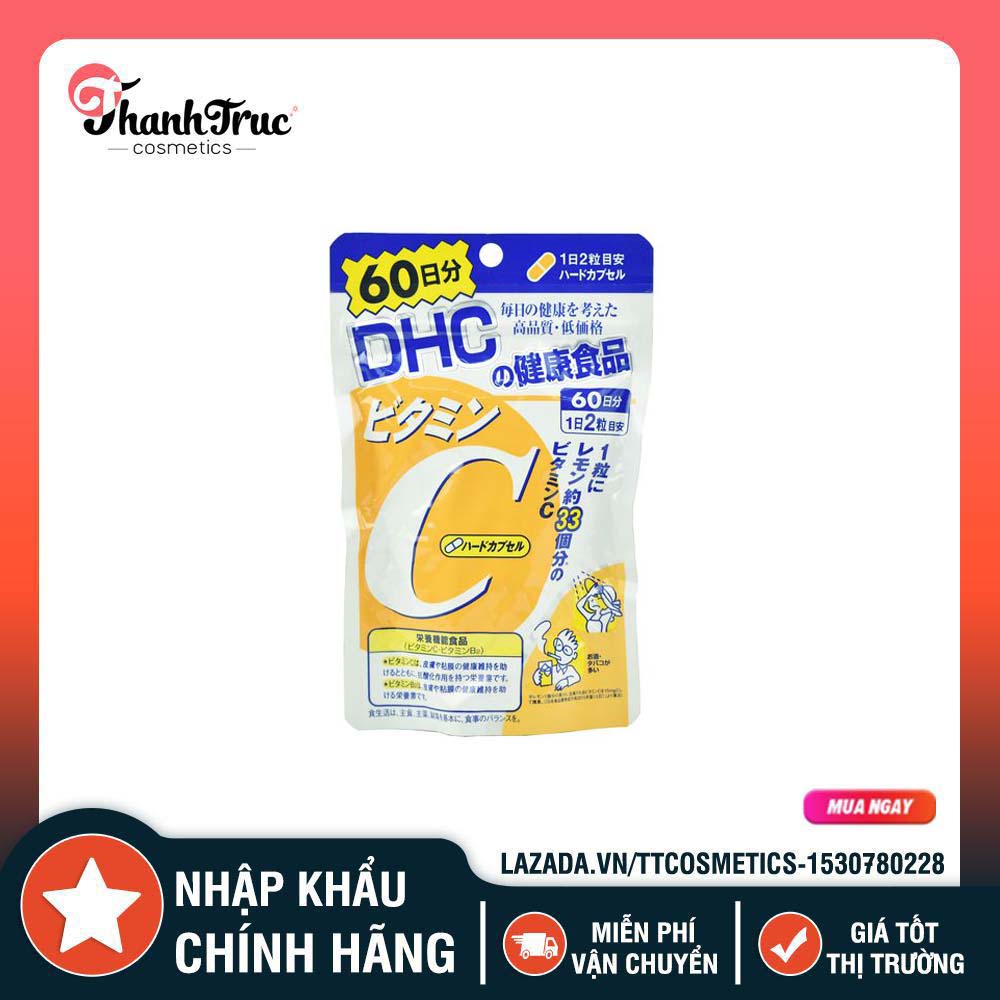 [HCM]VIÊN UỐNG BỔ SUNG VITAMIN C DHC NHẬT BẢN 120 VIÊN