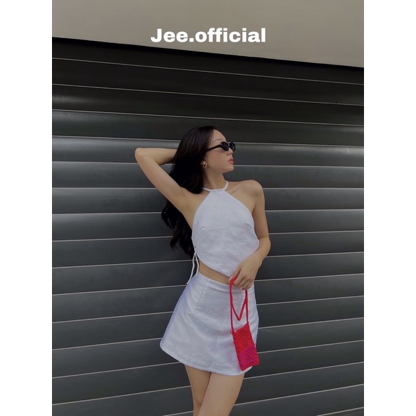 Jee - set yếm hoa mai