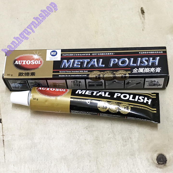 Kem Đánh Bóng Kim Loại Autosol Metal Polish 50g