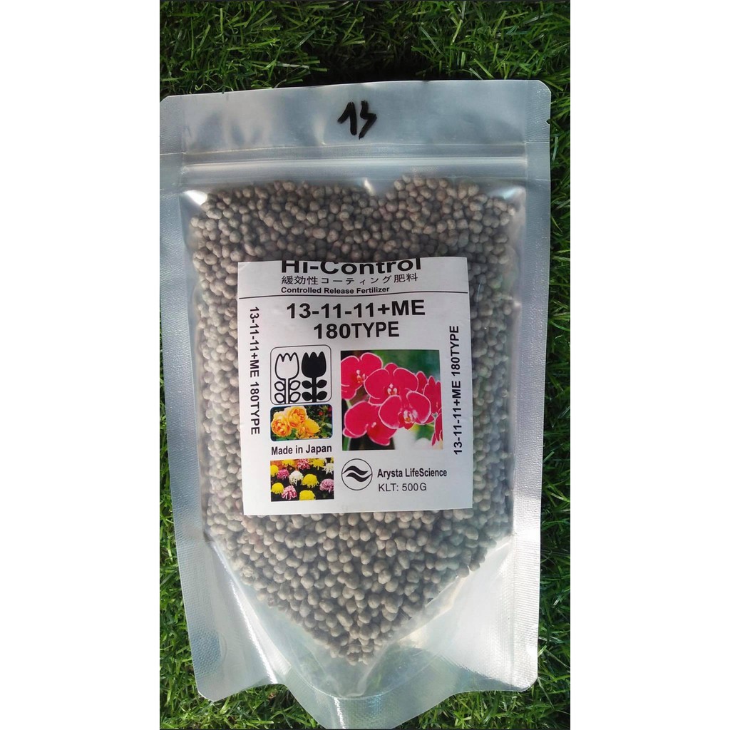 Phân chì tan chậm nhật bản 13-11-11+ me vi lượng 500g