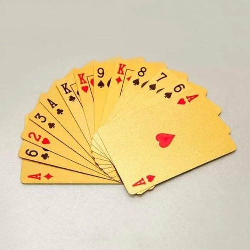 Bộ bài tú lơ khơ mầu vàng 52 cây - Bộ bài mầu vàng - Tú lơ khơ - Bộ bài mầu vàng