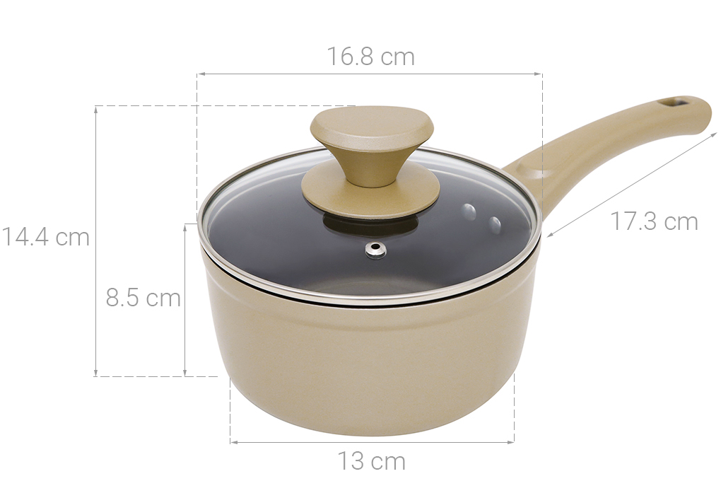 [HCM]Quánh nhôm đáy từ chống dính 16 cIME45