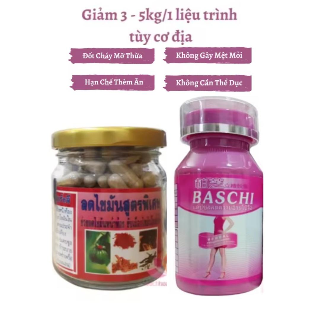 Combo bộ đôi giảm cân đông y & bachi