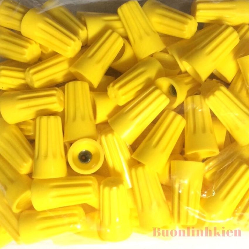 50 Cút nối dây điện nhanh SP4 - xoắn ốc - Cút nối dây An toàn - Cút nối dây điện, tiện dụng