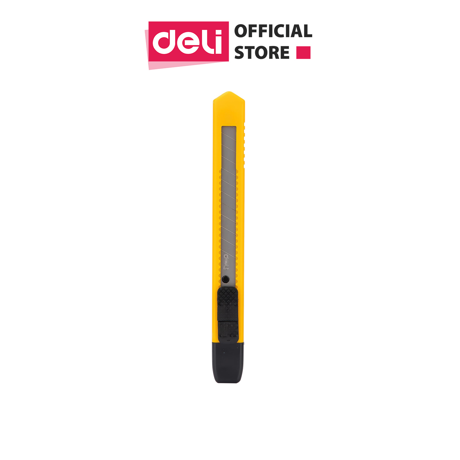 Dao rọc giấy nhỏ Deli - Vàng - Combo 2 chiếc - E2051