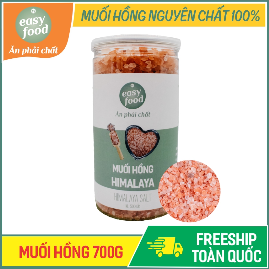 Muối hồng Himalaya 700gr - loại muối tinh khiết và giàu dinh dưỡng của người Pakistan