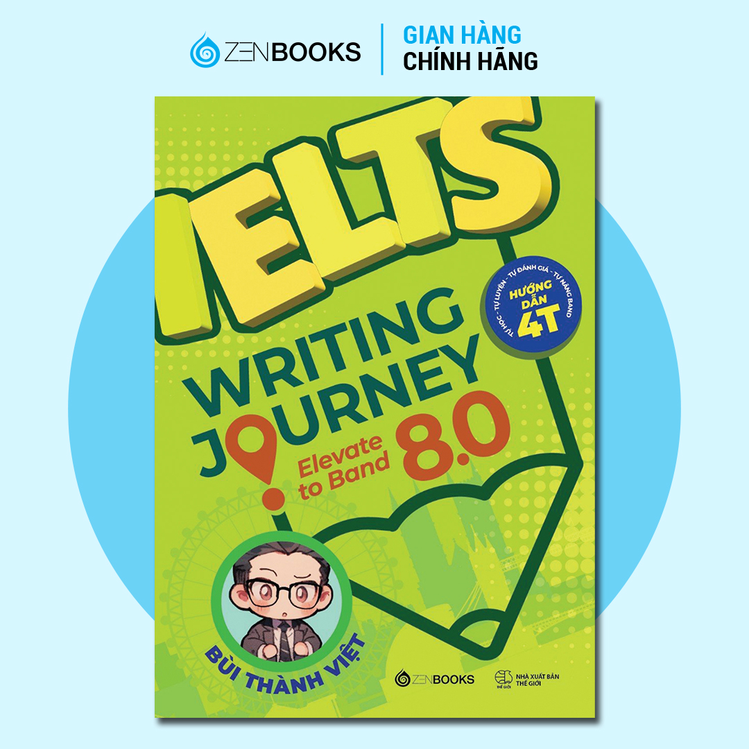 Sách - ielts writing journey: elevate to band 8.0