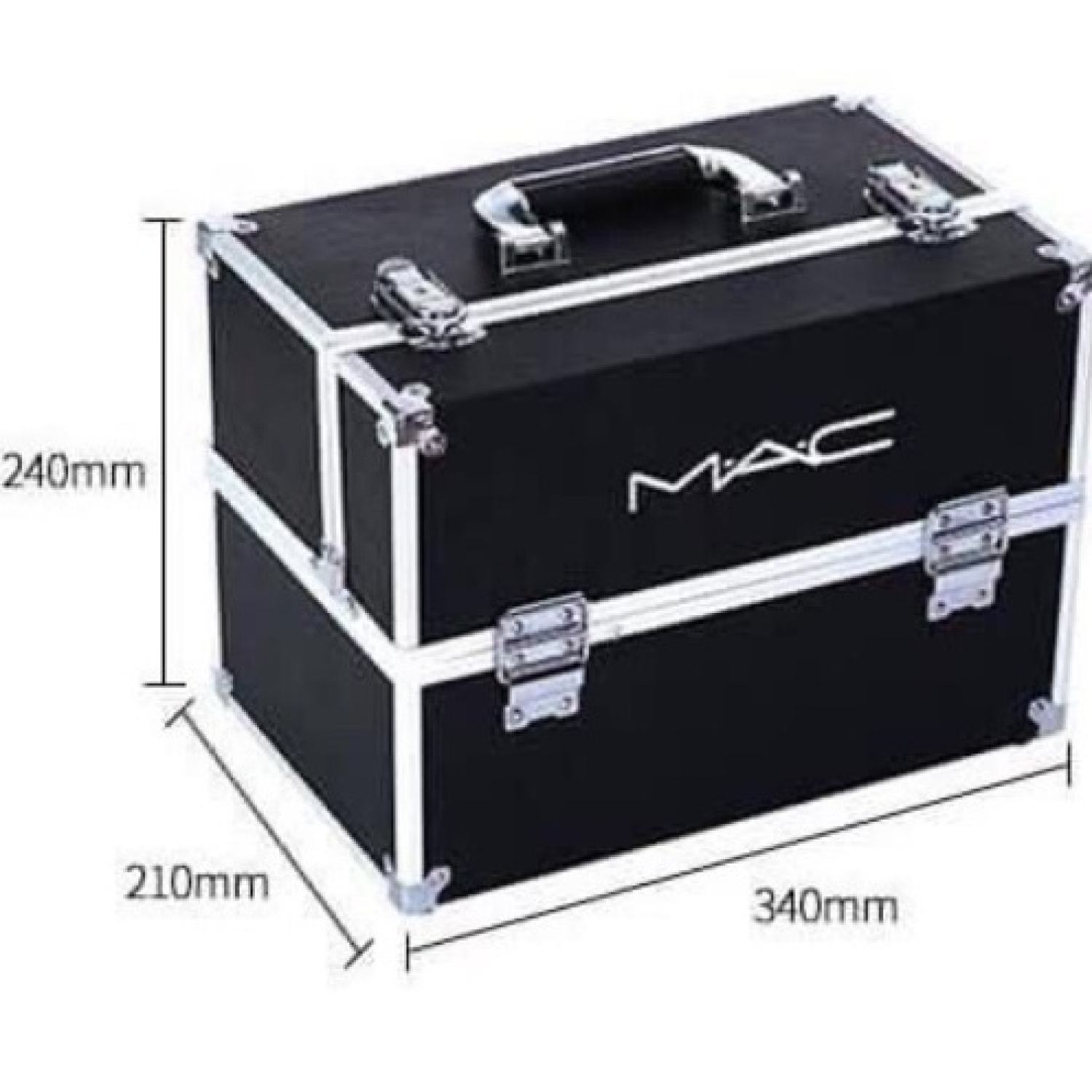 Cốp đựng đồ MAC phun xăm Size to siêu cứng nail, mi, makeup-khung nhôm vê 8 góc bằng thép không gỉ