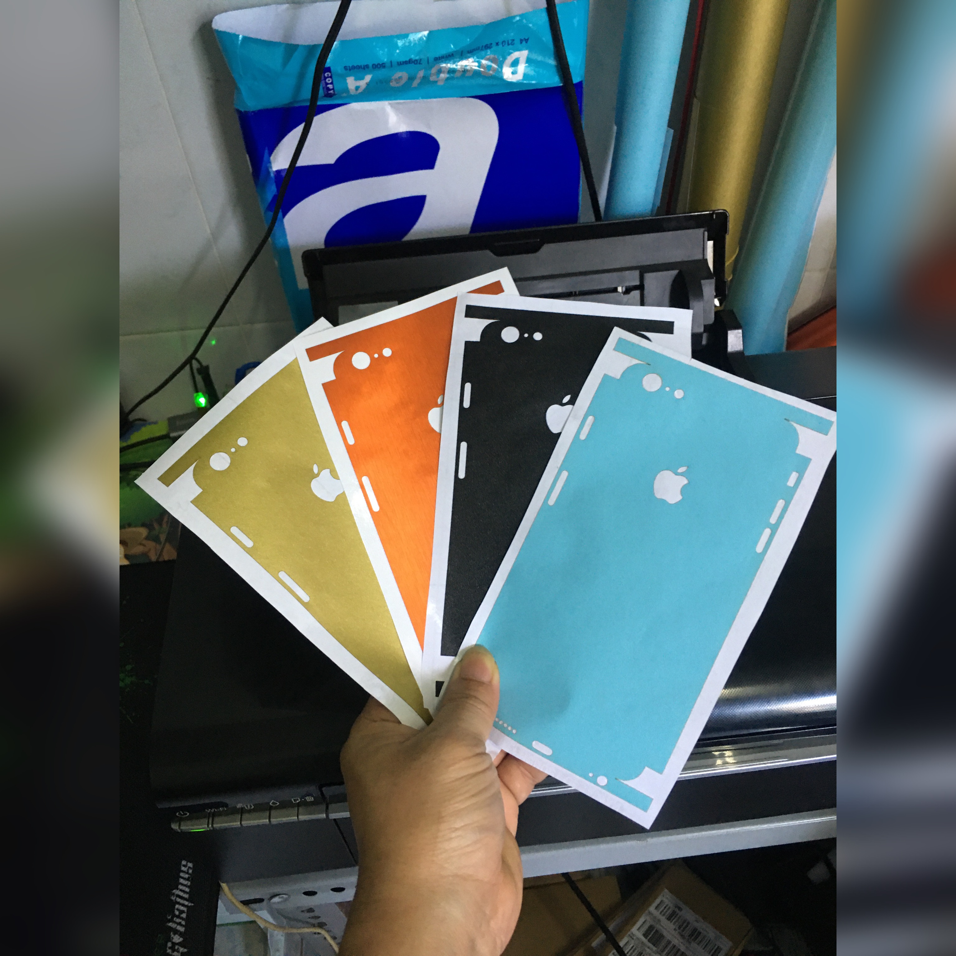 Dán Skin Nhám Full viền cho iphone 6s plus / 6plus / 6s / 6 chống bẩn, chống bám vân tay