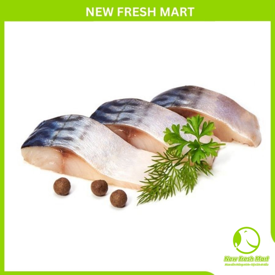 [HỎA TỐC HCM] Cá Saba Nauy Fillet Cắt Khúc Không Xương - Túi 500G