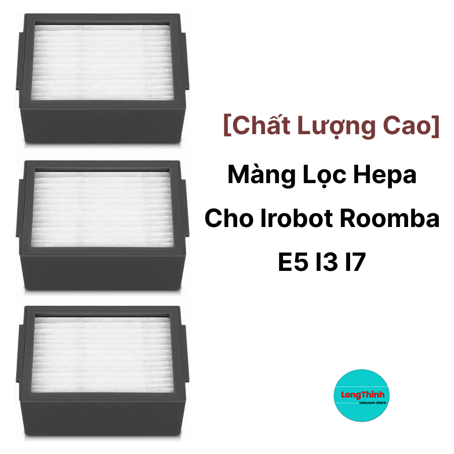 Màng lọc bụi hepa thay thế cho robot hút bụi irobot roomba e5 i3 i7 series