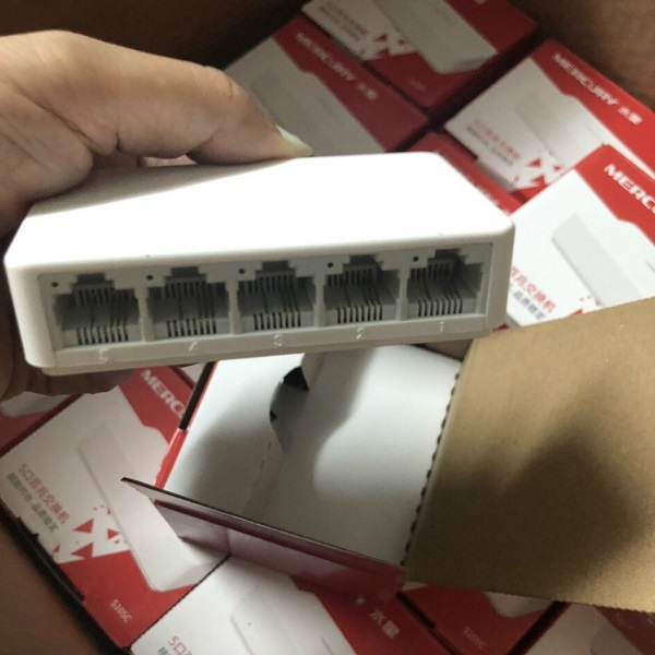 Bộ chia mạng/ switch 5 cổng mercury s105c, 100mp