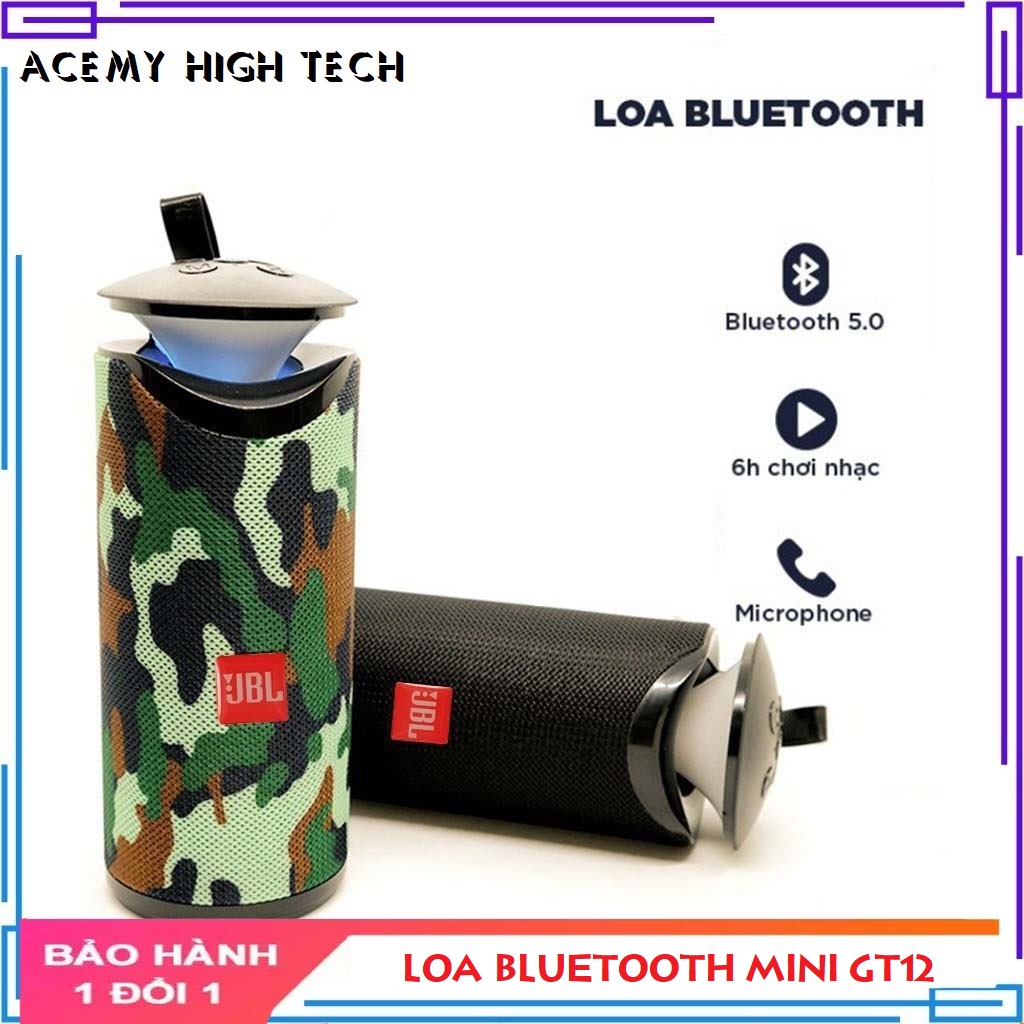 Loa bluetooth không dây mini cầm tay gt-112 có đèn led acemy high tech, loa bluetooth mini, loa bluetooth bass mạnh, loa bluetooth mini giá rẻ, loa bluetooth jbl, loa buetooth karaoke