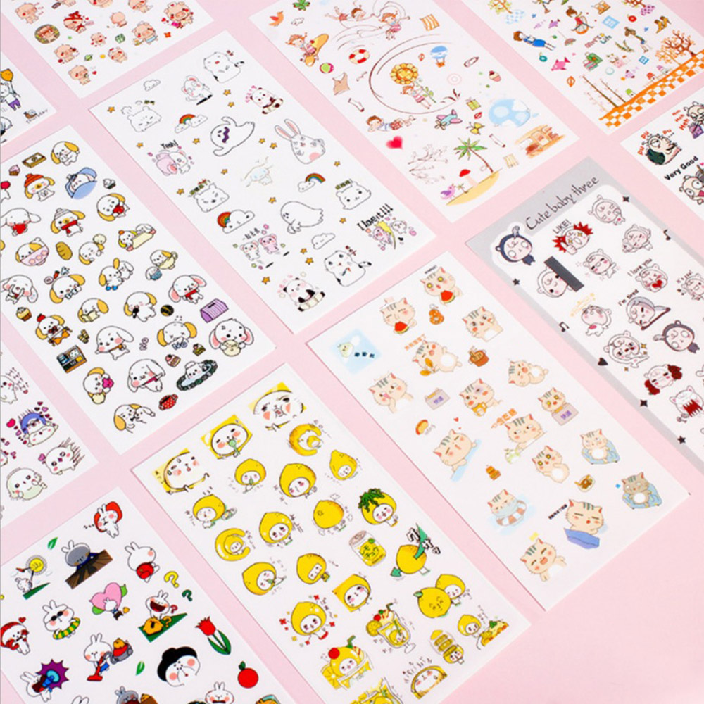 Sticker Cute Hoạt Hình Hình Dán Cute 4 Tờ Sticker Trang Trí Sổ Nhiều Mẫu  Dễ Thương Đẹp Giá Rẻ Văn Phòng Phẩm Stk05 giá rẻ nhất tháng 82023