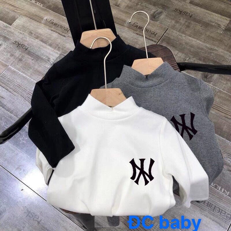 Autumn and Winter Long-Sleeved T-Shirt for Boys and Girls Hml 3-Inch Collar Thermal Shirt for Children from 10 to 40 kg - 2