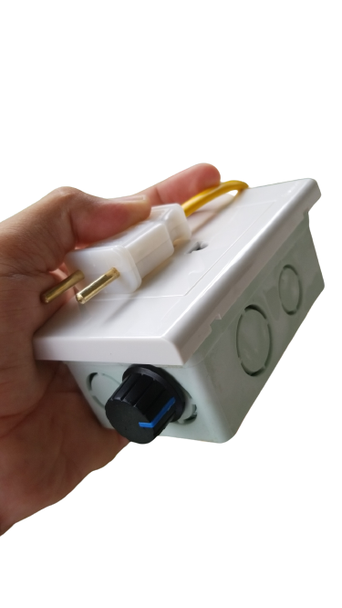 Ổ cắm điều tốc, ổ cắm điều chỉnh tốc độ 2000w, ổ cắm điều tốc 220v, dimmer 220v 2000w