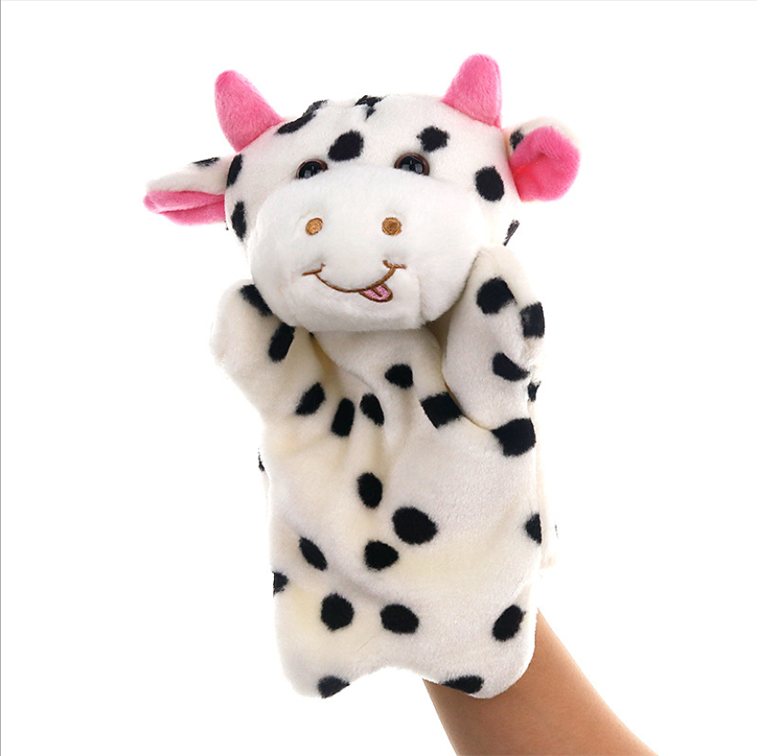 [HCM]Rối tay Rối bàn tay Rối ngón tay hình thỏ trắng xinh xắn kích thích trí não bé KDR-NC194 Kodoros